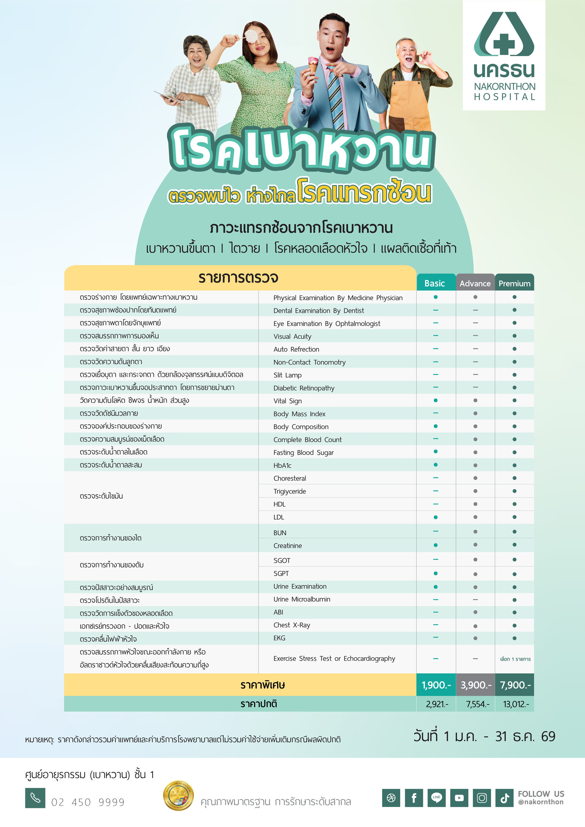 โปรแกรมตรวจคัดกรองเบาหวาน
