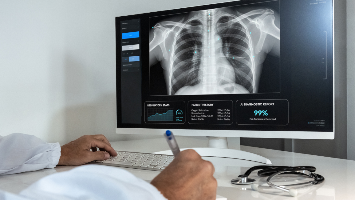 การตรวจ Chest X-ray วินิจฉัยอาการหายใจไม่อิ่ม 