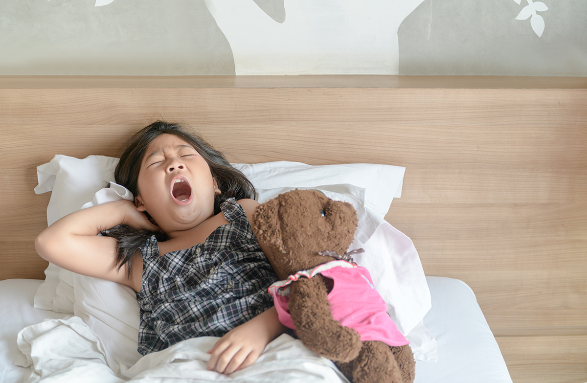 สาเหตุของอาการนอนกรนในเด็ก