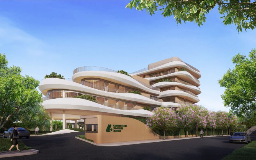 พิธีบวงสรวงและวางศิลาฤกษ์ “โครงการนครธน ลองไลฟ์ เซ็นเตอร์” (Nakornthon Long Life Center)