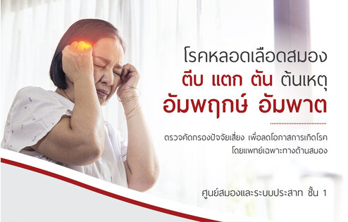 โปรแกรมตรวจวินิจฉัยโรคหลอดเลือดสมองเบื้องต้น*